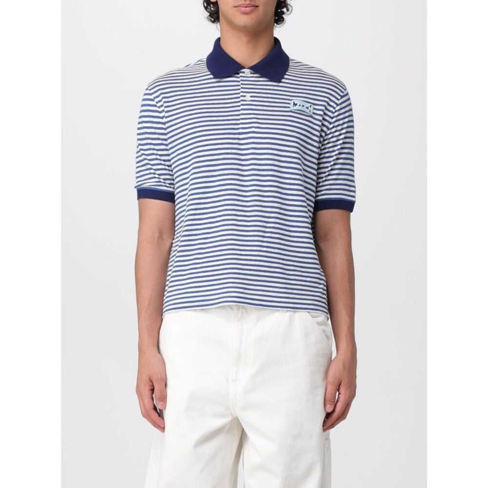 Marni Polo Shirt Men Blue